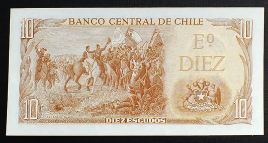 10 Pesos - Chile  1970 r.