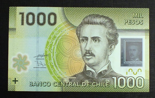 1000 Pesos - Chile  r. 2010