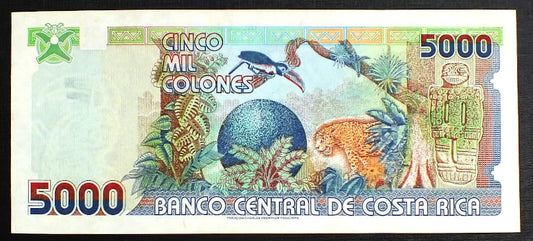 5000 Colones - Kostaryka 2005 r.