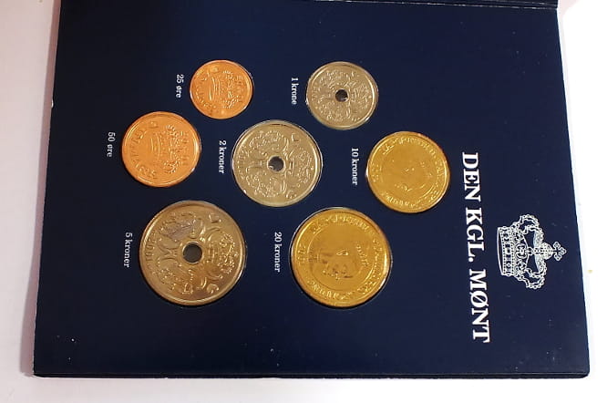 Set Dania 2001 UNC 7 coins