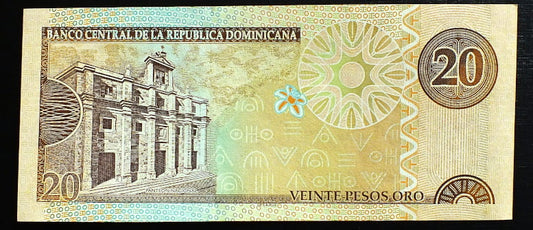 20 Pesos Oro - Dominikana 2004