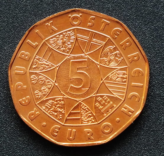 5 euro Land des Wassers - Austria