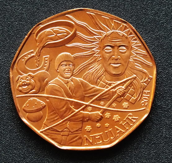 5 euro New Year - Austria