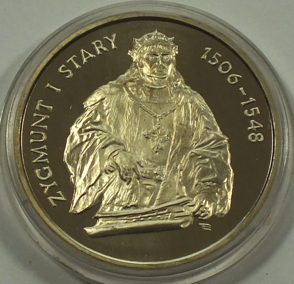 200 000 zł Zygmunt I Stary - półpostać