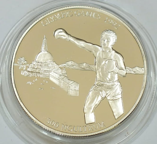 300 Ngultrum Olimpiada 1992 BHUTAN