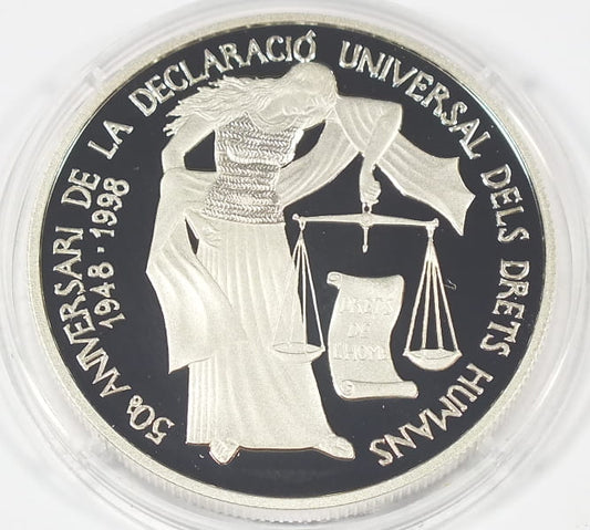 10 dinarów Prawa człowieka