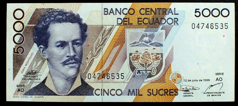 5000 Sucres - Ekwador