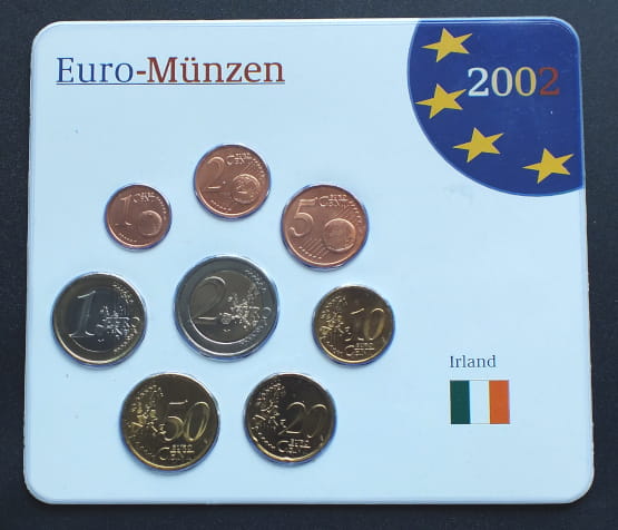 Zestaw monet EURO - Irlandia