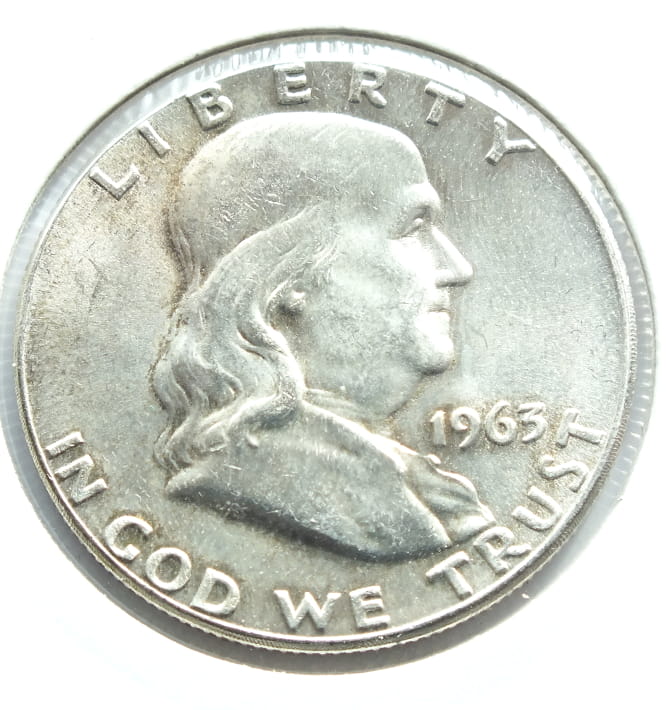 1/2 dollar 1963 USA