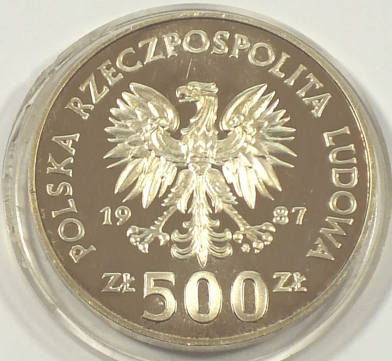 500 zł Zimowe Igrzyska Olimpijskie - Calgary 1988