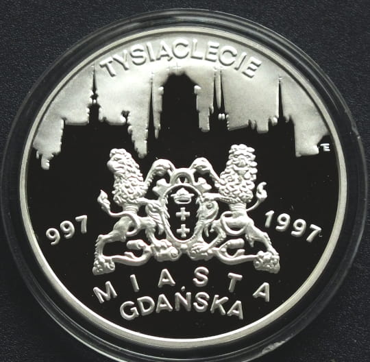 20 zł Tysiąclecie Miasta Gdańska (997 - 1997)