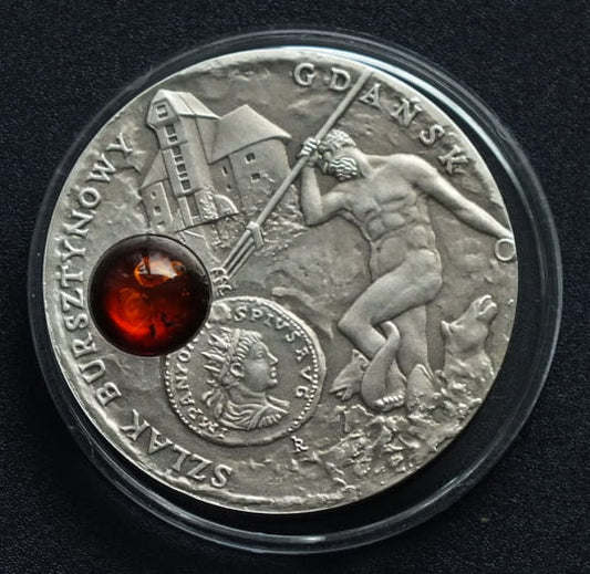 1 dolar Szlak Bursztynowy - Gdańsk 2008 NIUE