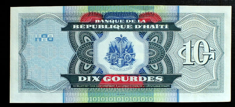 10 Gourdes - Haiti 2000 r.