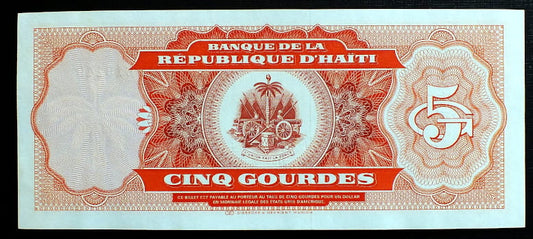 5 Gourdes - Haiti 1997 r.