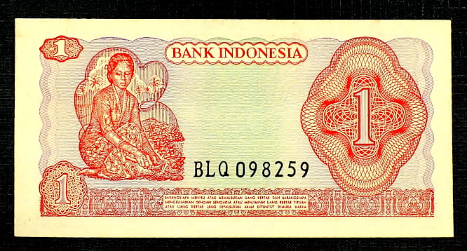 10 Rupiah - INDONEZJA 1968 r.