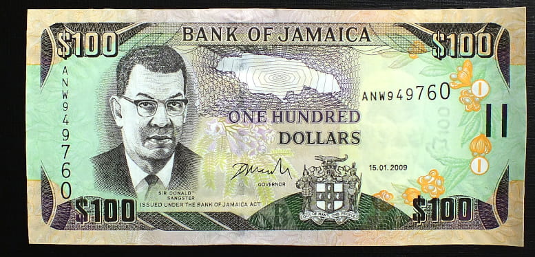 100 Dolarów - Jamajka