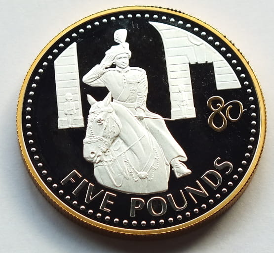 5 pounds 80th Birthday Jersey 2006