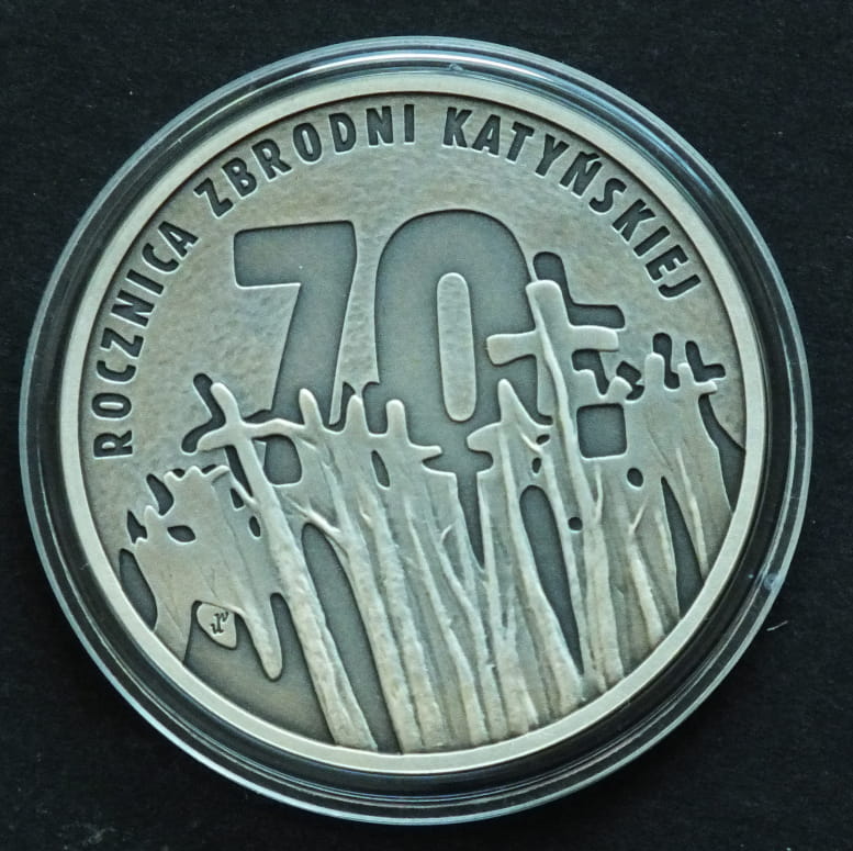 10 zł 70. rocznica zbrodni katyńskiej