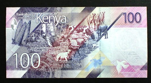 100 Szylingów - Kenia 2019 r.