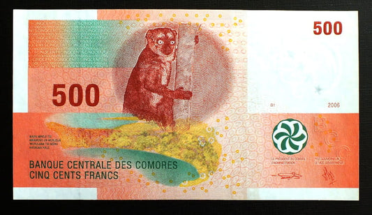 500 Franków - Komory