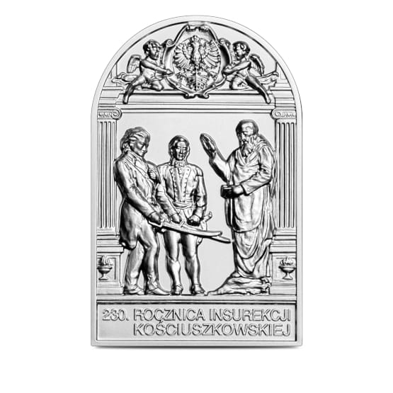 Moneta 50 zł 230. rocznica insurekcji kościuszkowskiej