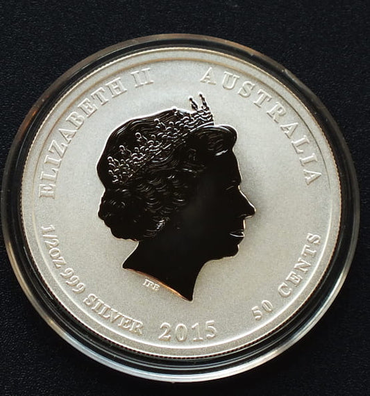 50 cents Rok kozy - Lunar 2016 1/2 OZ