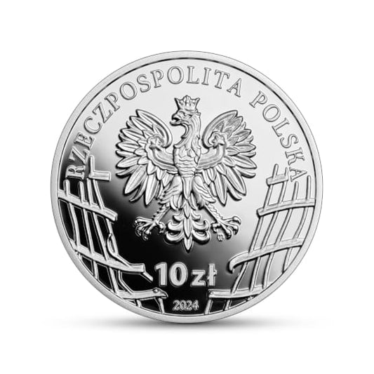 Moneta 10 zł Wyklęci przez komunistów żołnierze niezłomni – Zygmunt Szendzielarz „Łupaszka”