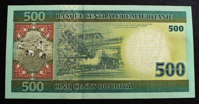 500 Ouguiya - Mauretania