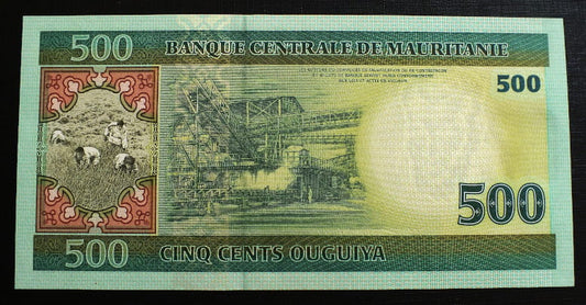 500 Ouguiya - Mauretania