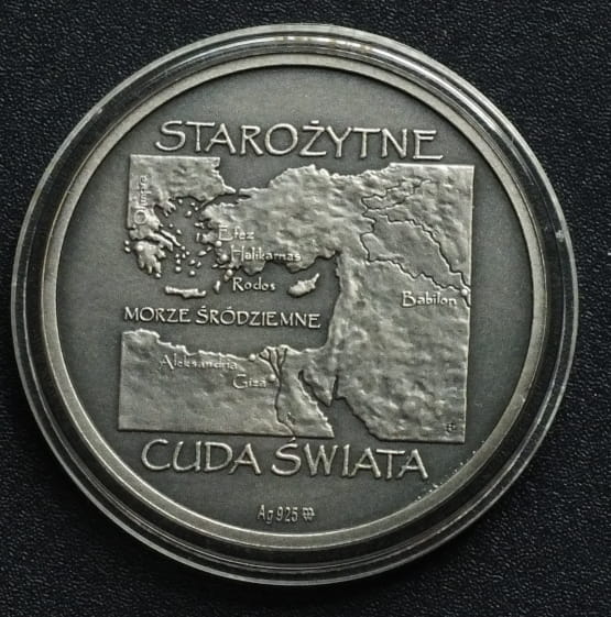 Numizmat Cuda Świata - Piramida Cheopsa 14,14 g srebra .925
