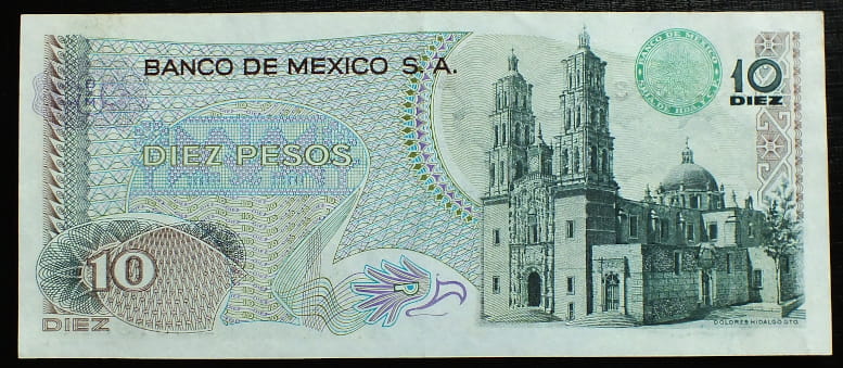 10 Pesos - Meksyk