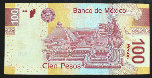 100 Pesos - Meksyk  2009 r.