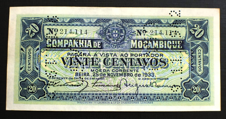 20 Centavos - Mozambik