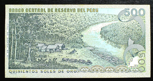 500 Soles de Oro - Peru 1982 r.