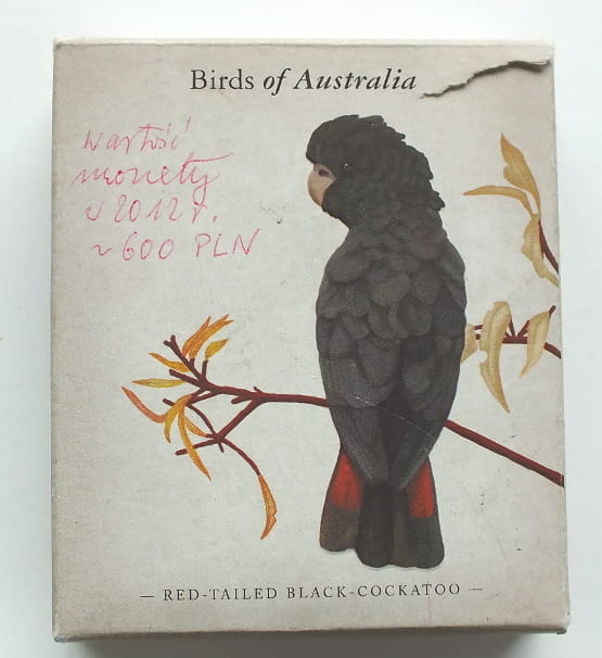 50 cents 1/2 OZBirds of Australia Cackatoo