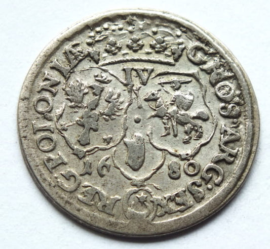 Szostak IV gr 1680 Jan III Sobieski R2!!