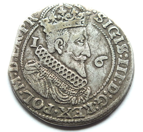 Ort Gdanski 1624 Waza III