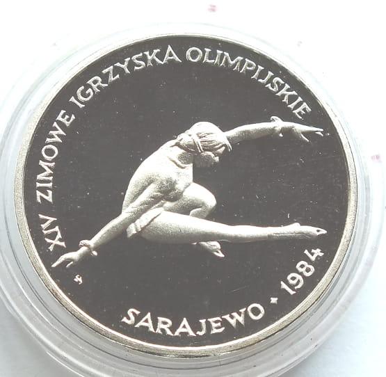 200 zł XIV Zimowe Igrzyska Olimpijskie Sarajewo 1984