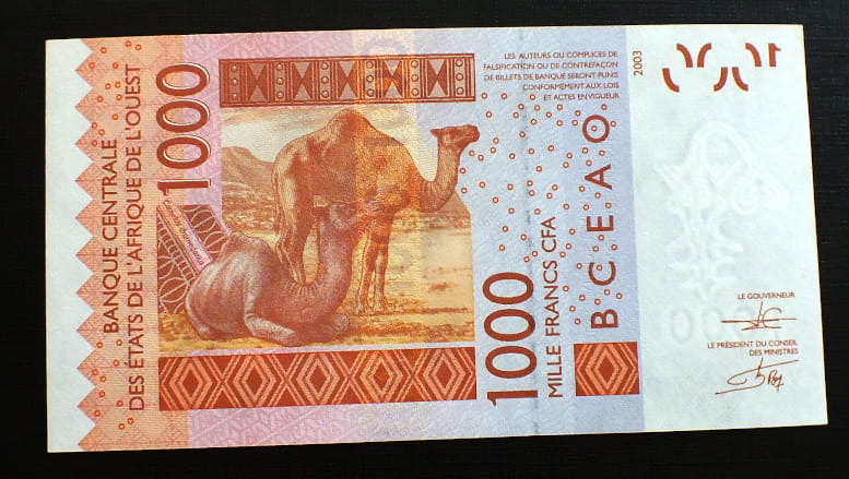 1000 Francs - Senegal