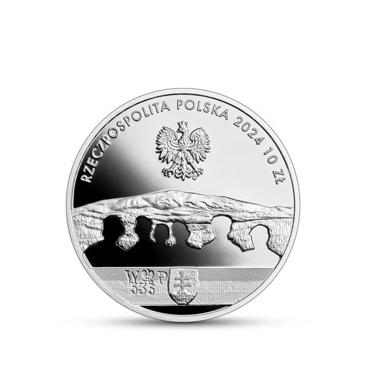 Moneta 10 zł Słowacka mniejszość narodowa w Polsce