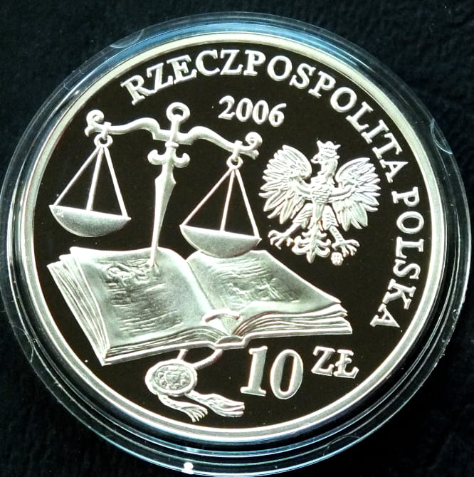 10 zł 500-lecie wydania Statutu Łaskiego