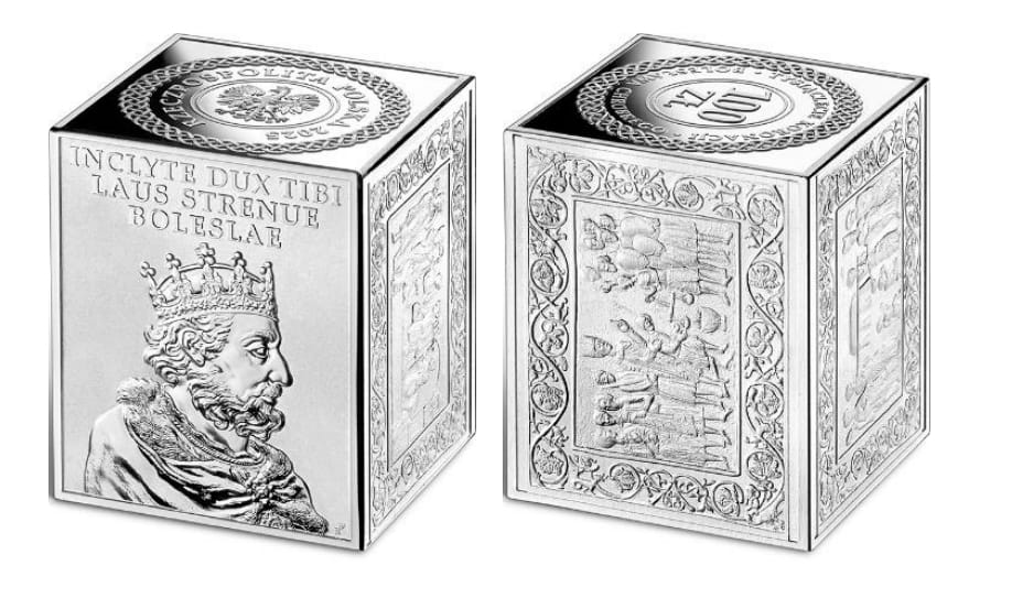 Moneta 100 zł Tysiąclecie koronacji Bolesława Chrobrego