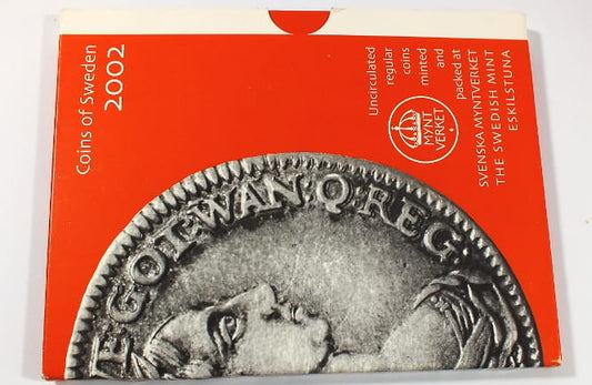 Set coins of Sweden 2002