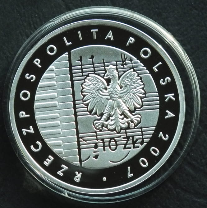 10 zł 125. rocznica urodzin Karola Szymanowskiego (1882-1937)