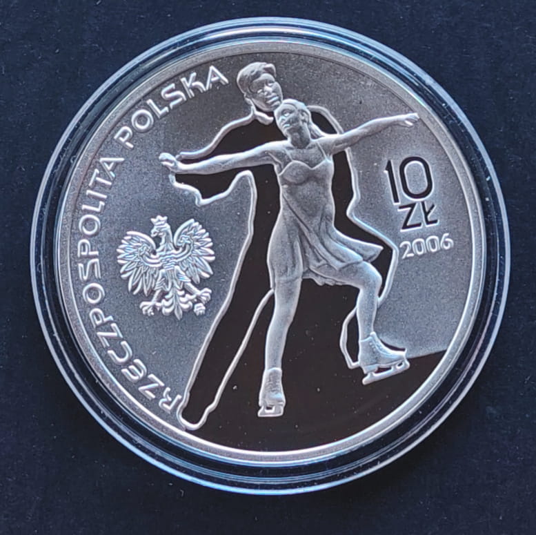 10 zł XX Zimowe Igrzyska Olimpijskie: Turyn 2006 - kątowy