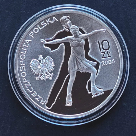 10 zł XX Zimowe Igrzyska Olimpijskie: Turyn 2006 - kątowy