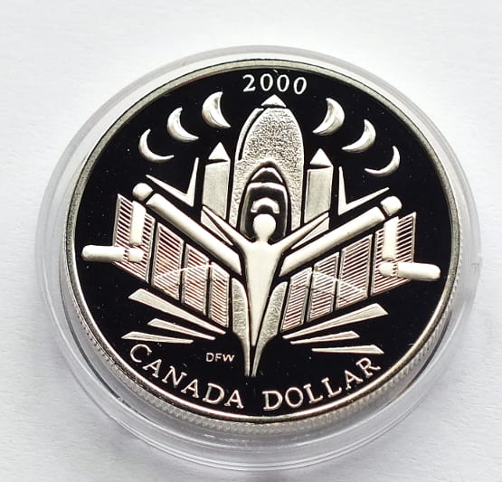 1 dolar DISCOVERY PROOF Kanada