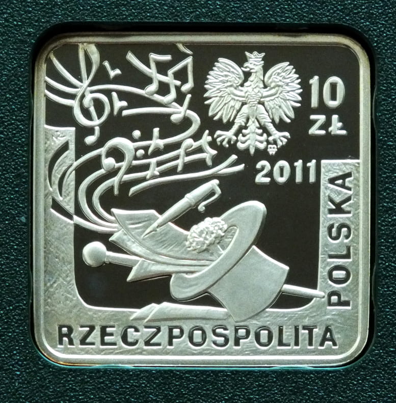 10 zł Jeremi Przybora, Jerzy Wasowski - klipa