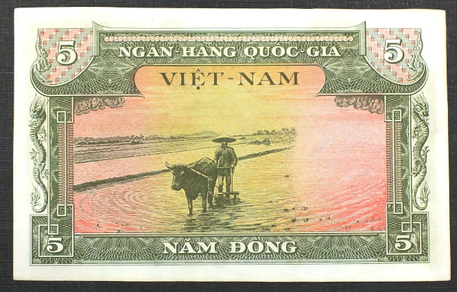 5 Dong - Wietnam Południowy 1955 r.