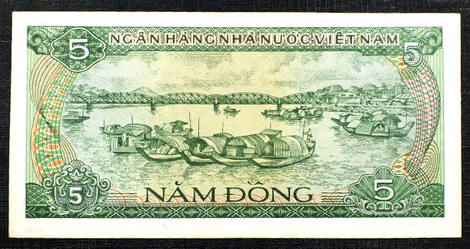 5 Dong - Wietnam 1985 r.